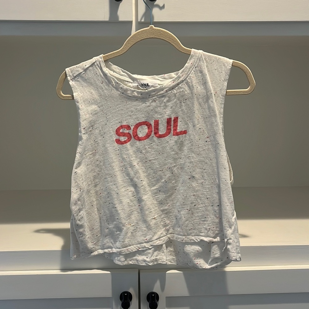 Soulcycle Cropped Tank Top